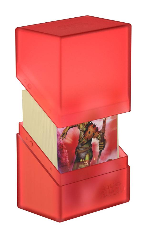 Ultimate Guard – Boulder Deck Case 60+ Standardgröße Ruby
