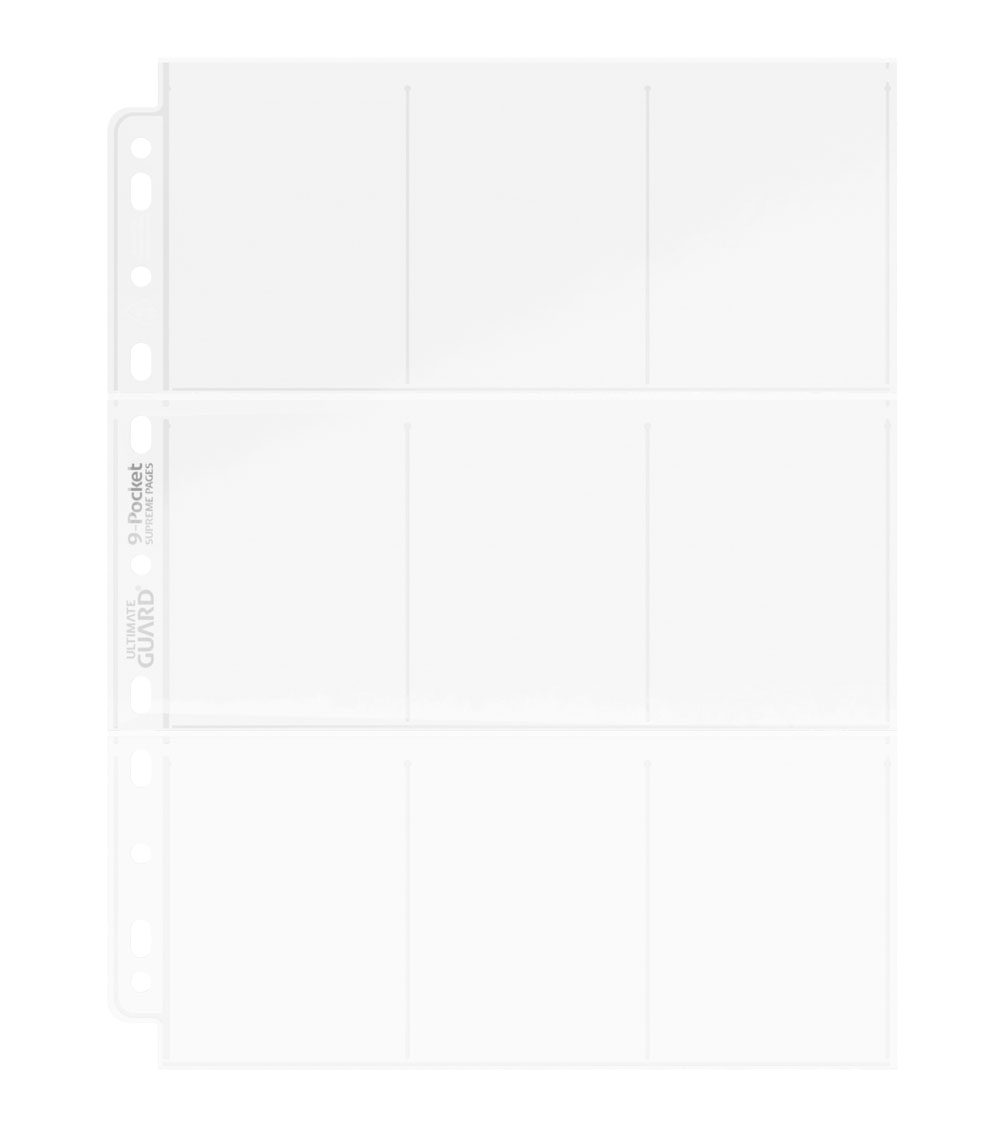 Ultimate Guard – 9-Pocket Pages – 100 Stück