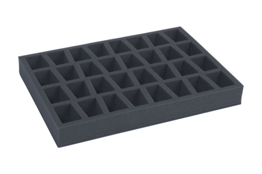 Standard Box für 32 Miniaturen auf 40mm Bases