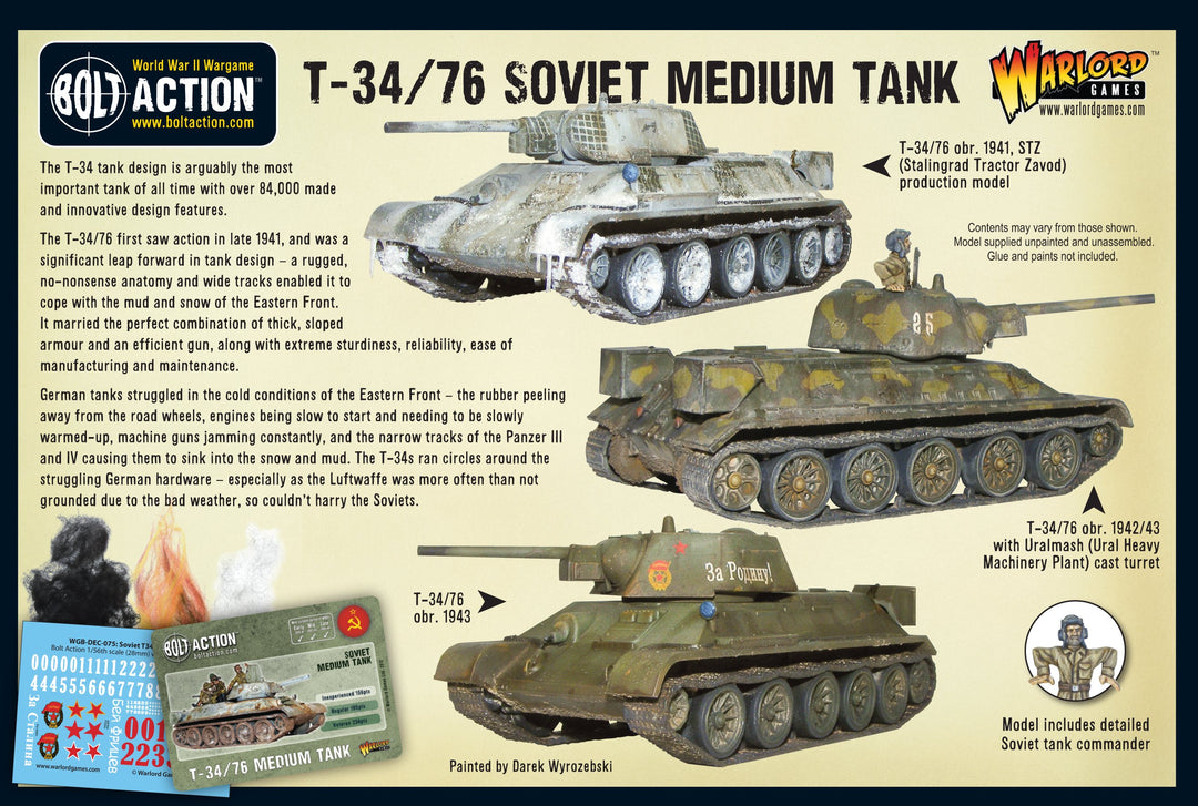 T34/76 Medium Tank