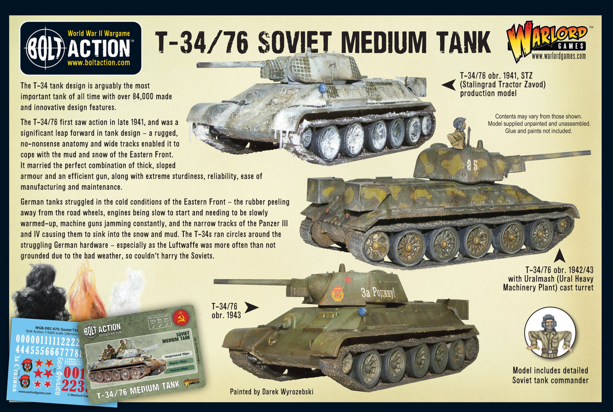 T34/76 Medium Tank