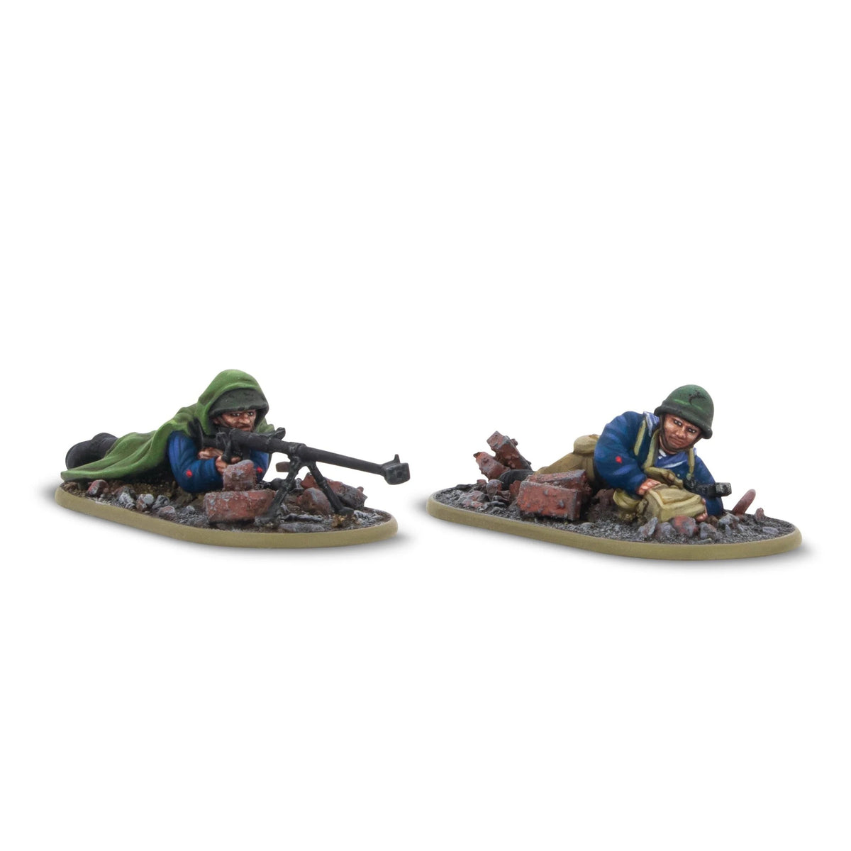 Sowjetische Marinebrigade Panzerabwehrgewehr-Team