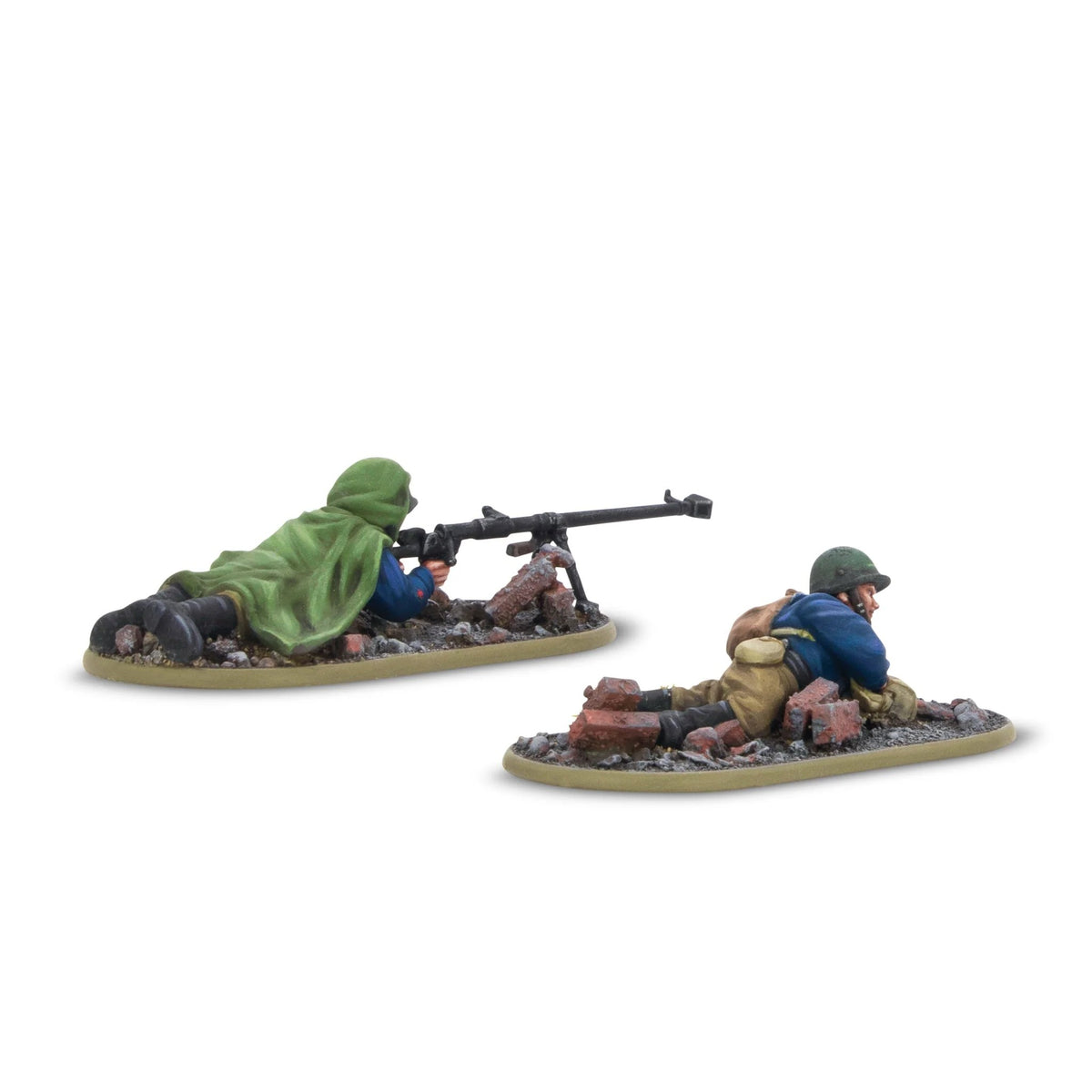 Sowjetische Marinebrigade Panzerabwehrgewehr-Team