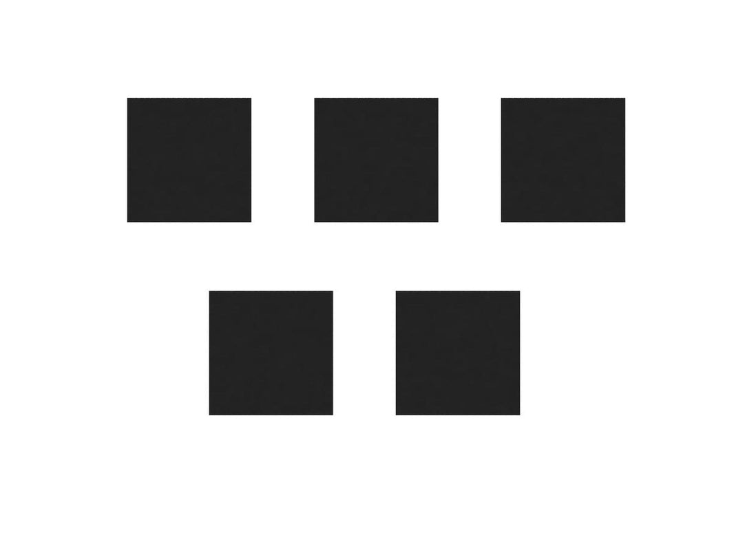 Magnetic foil stickers for 40mm x 40mm rectangular bases (5x)