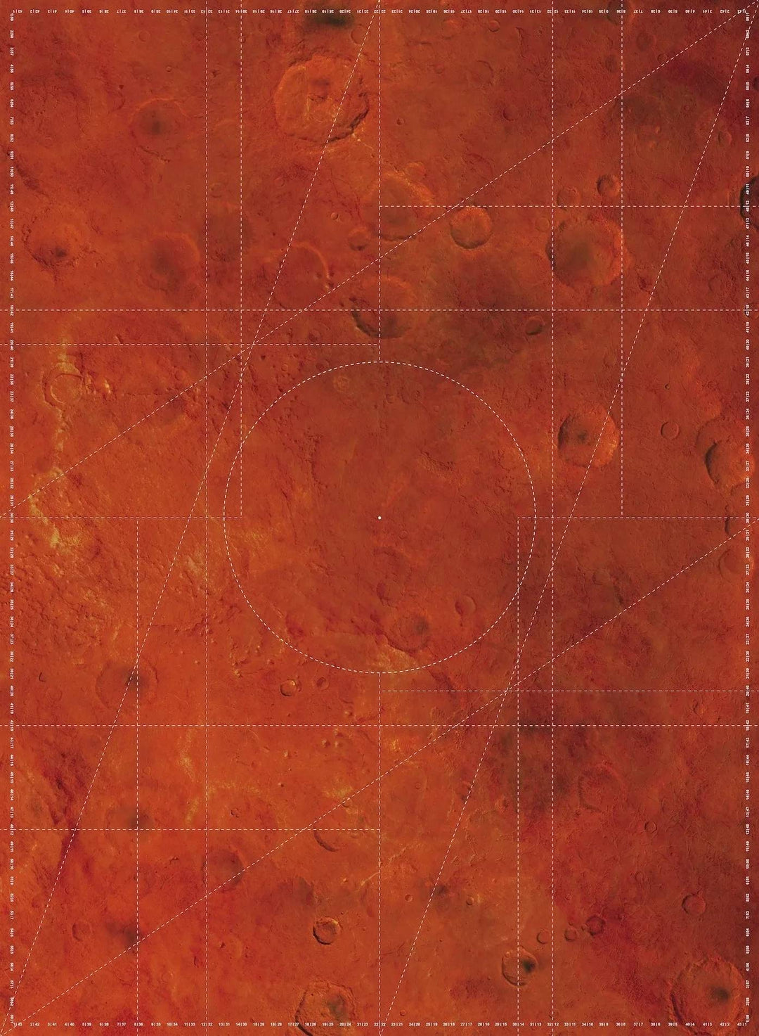 44"x60" Double G-Mat: Nexus Cyberpunk and Mars with Carrying Bag