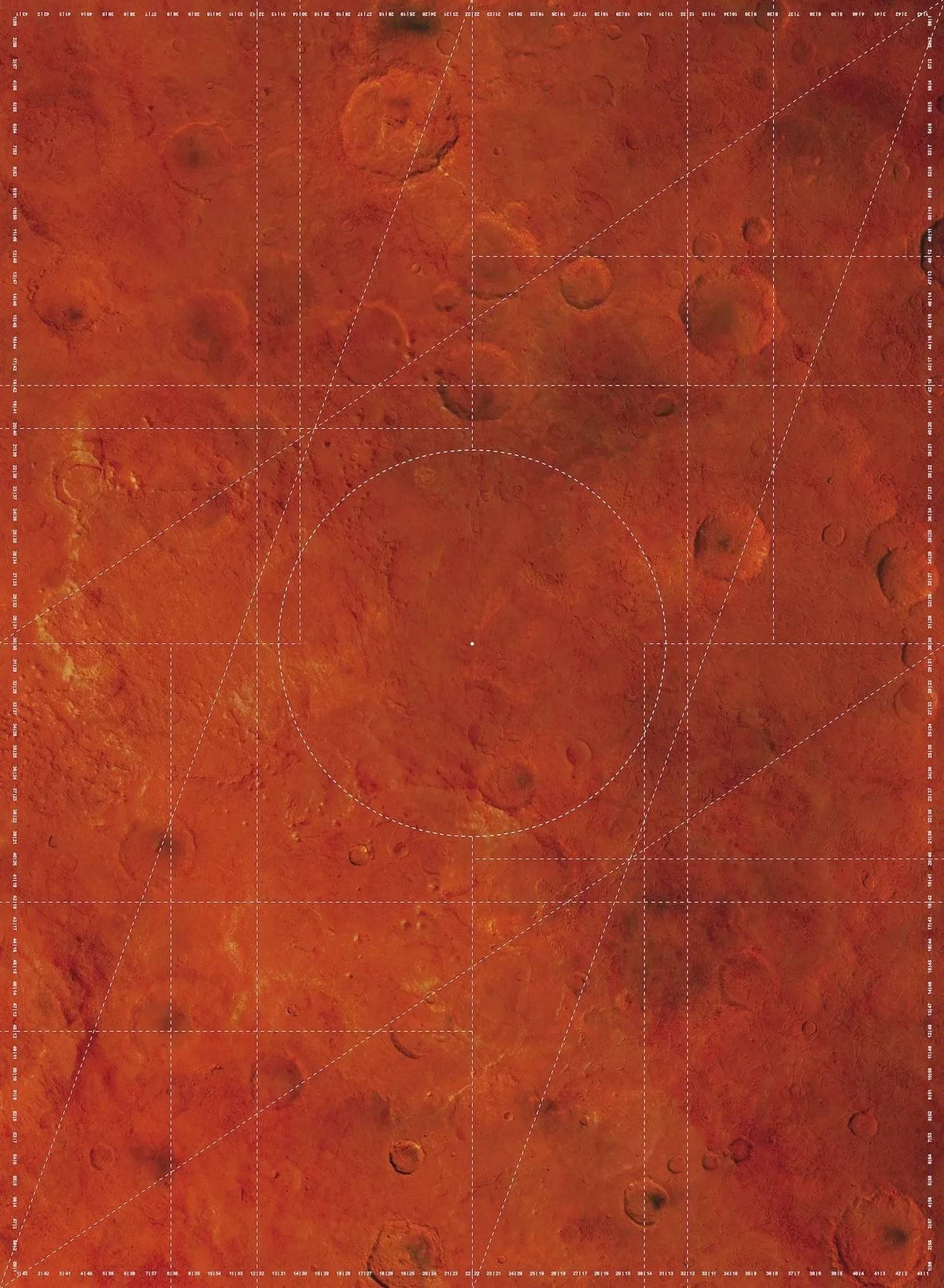 44"x60" Double G-Mat: Nexus Cyberpunk and Mars with Carrying Bag