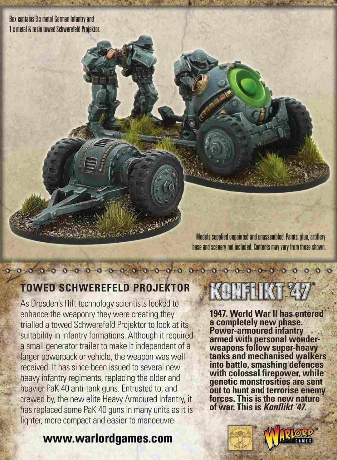 German Towed Gravity Projector