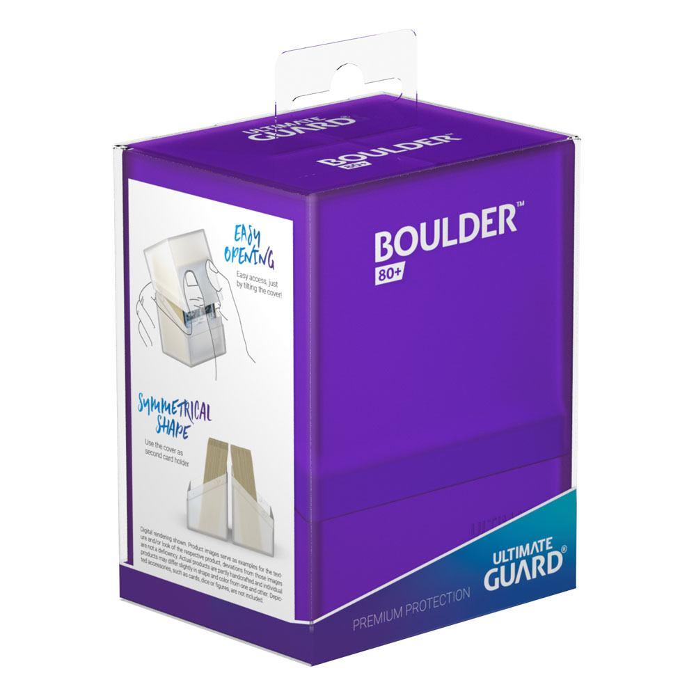 Ultimate Guard – Boulder Deck Case 80+ Standardgröße Amethyst
