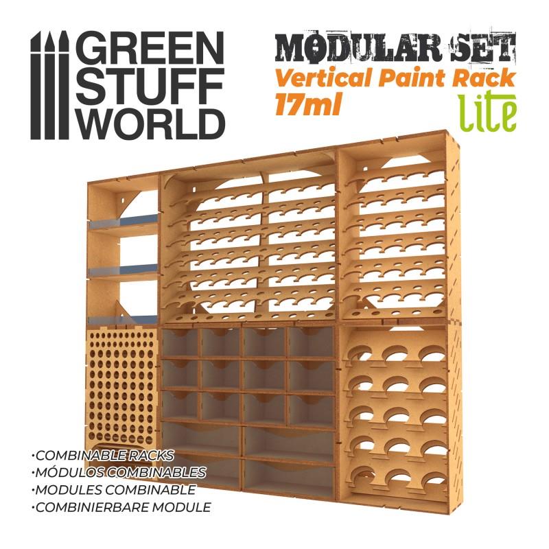Green Stuff World – Vertikaler Farborganisator Lite – 30 x 17 ml