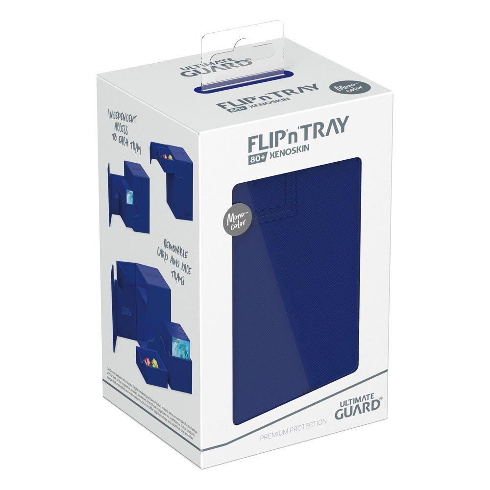 Ultimate Guard – Flip'n'Tray 80+ Xenoskin Monocolor Blue