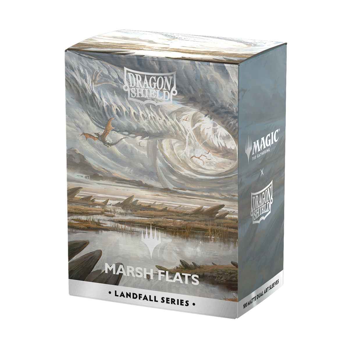 Dragon Shield – Matte Dual Art Sleeves Marsh Flats – 100 Stück (Standardgröße)