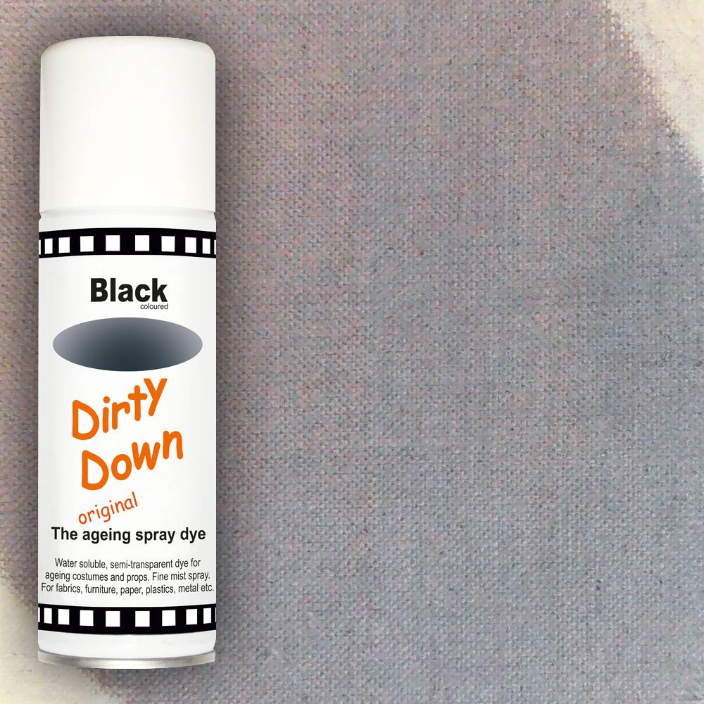 Dirty Down – Schwarz-Alterungsspray – 400 ml