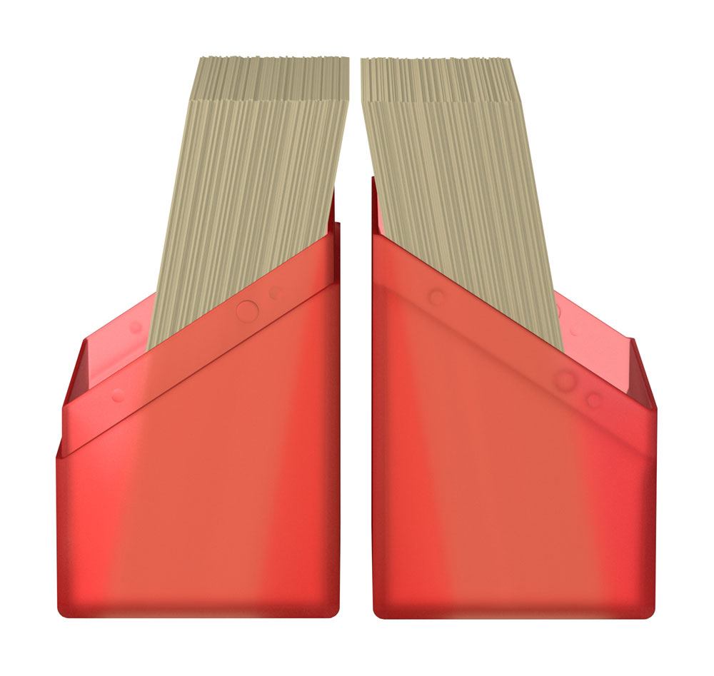 Ultimate Guard – Boulder Deck Case 60+ Standardgröße Ruby