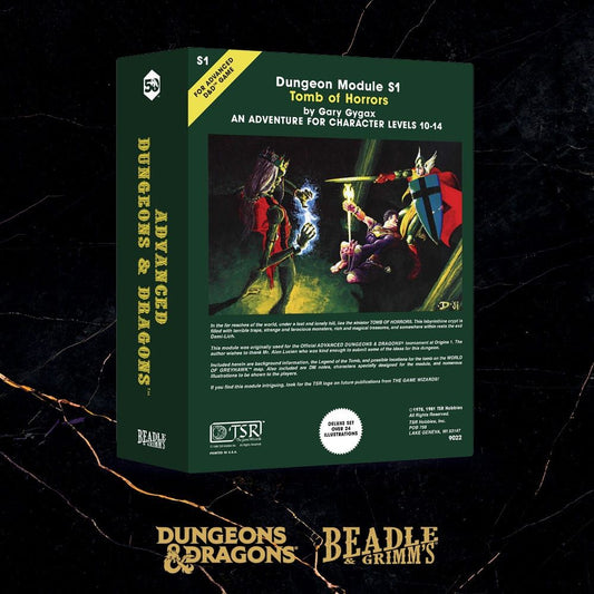 D&D - Classic Module Würfel Set - Tomb of Horrors (7)