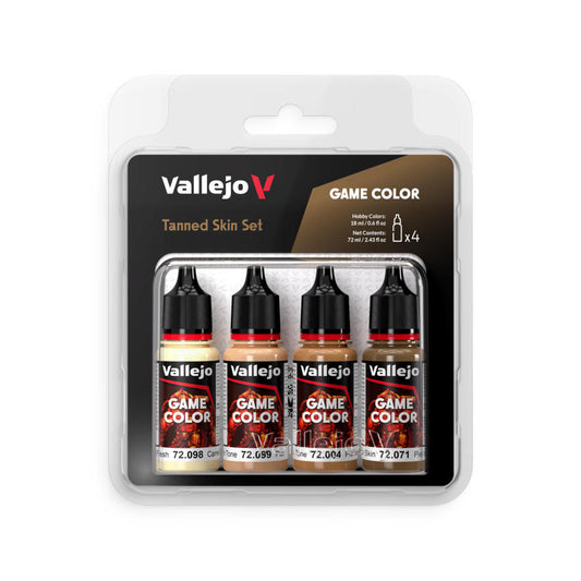 Game Color: Tanned Skin Set (4x18ml)