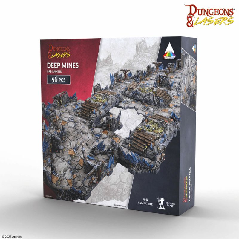 Deep Mines: Pre-Painted