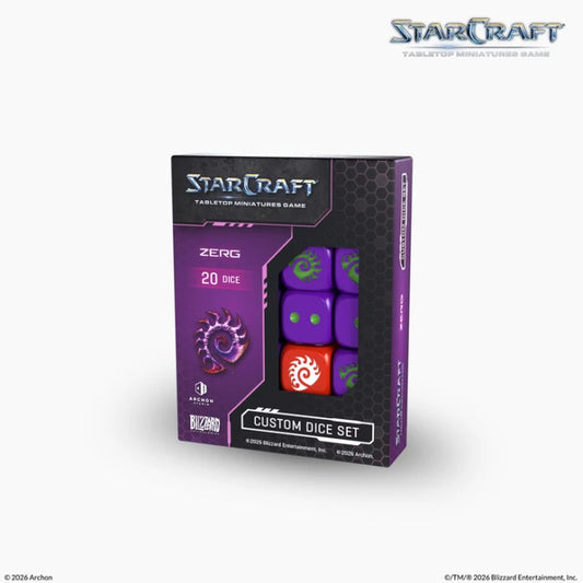 Zerg Custom Dice Set