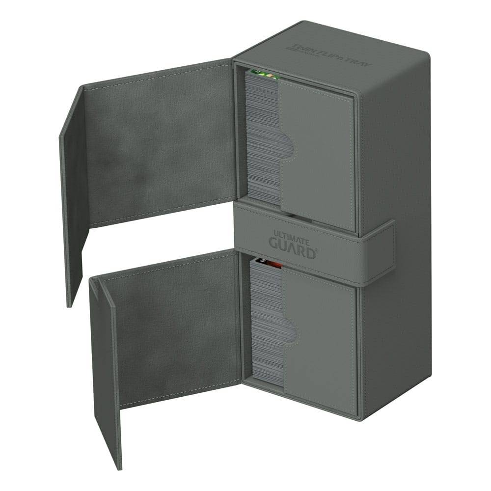 Ultimate Guard – Twin Flip'n'Tray 266+ Xenoskin Grey