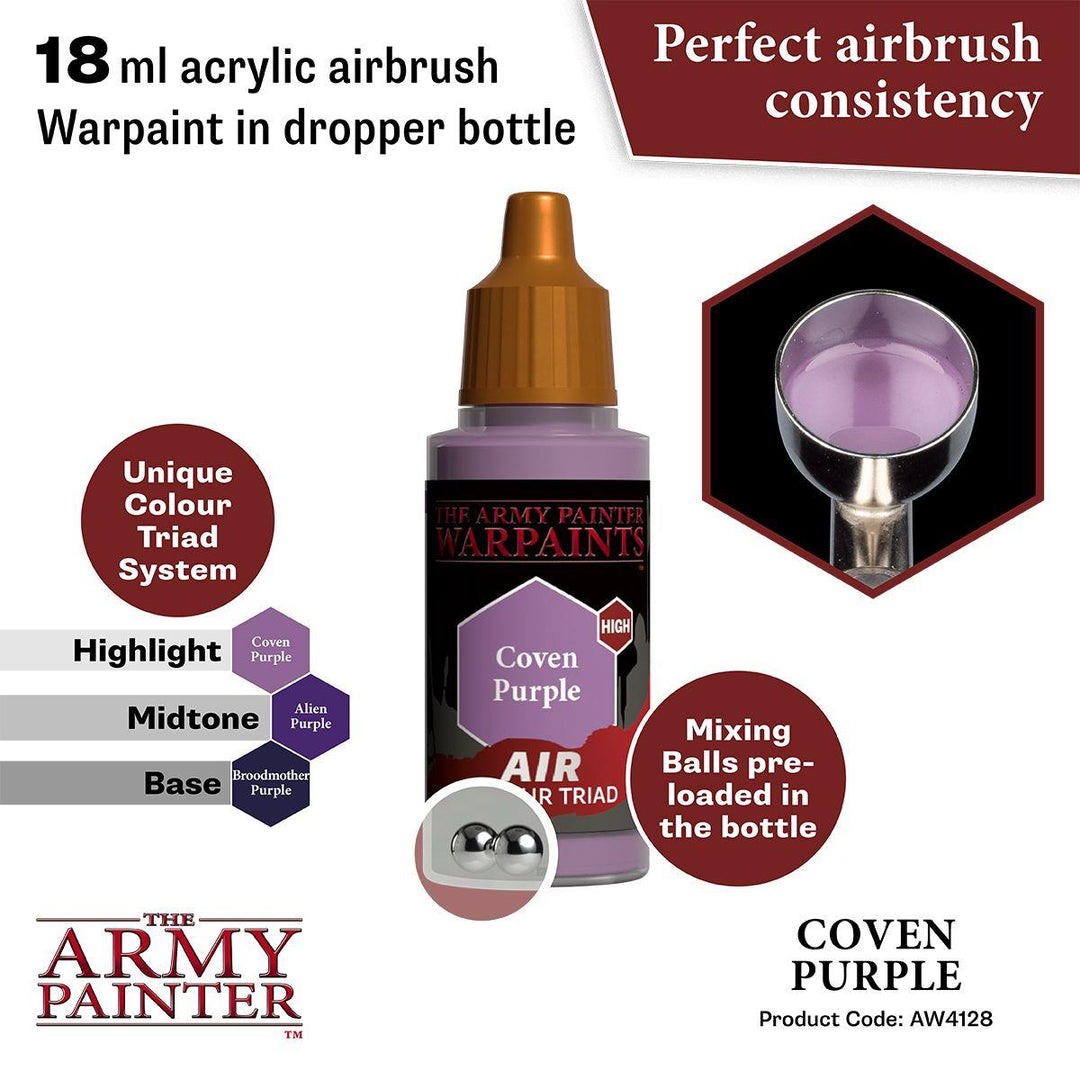 The Army Painter – Warpaints Air Coven Purple – 18 ml