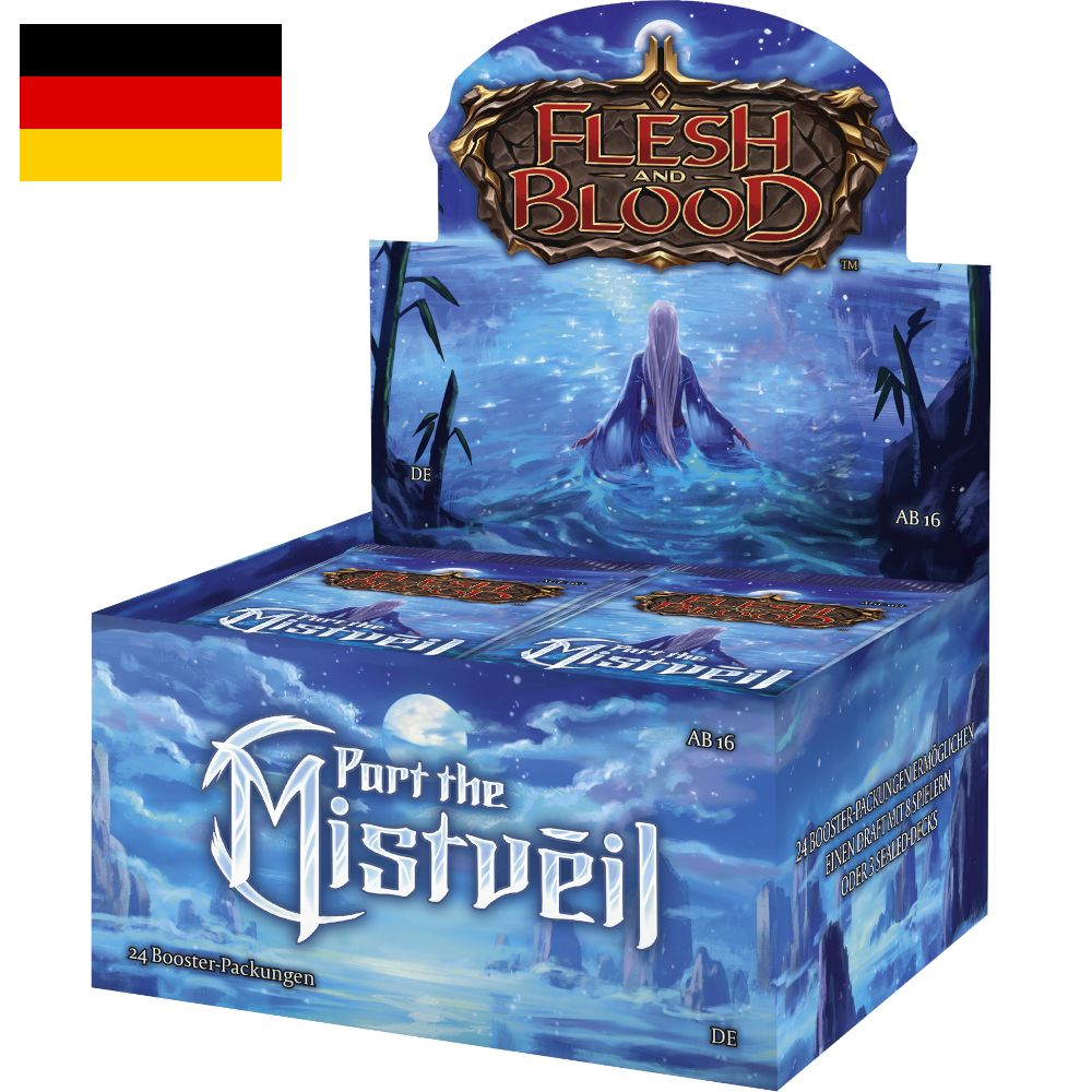 Flesh & Blood TCG  - Part the Mistveil Booster Display (Deutsch)