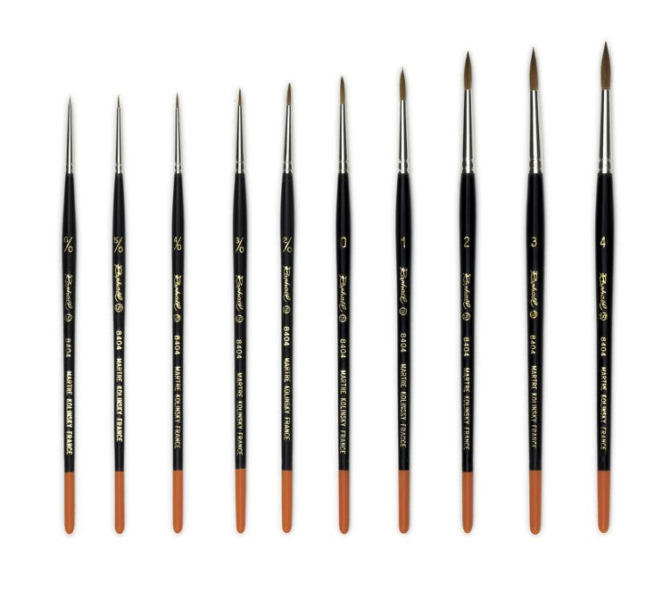 Raphael Aquarellpinsel Serie 8404 aus Kolinsky Haar