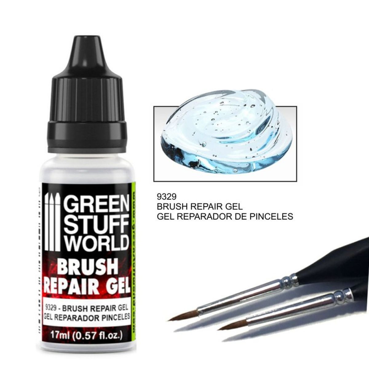 Green Stuff World – Pinsel-Reparaturgel – 17 ml