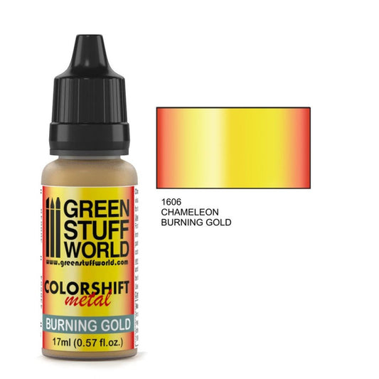Green Stuff World – Chameleon-Metallfarbe – Burning Gold