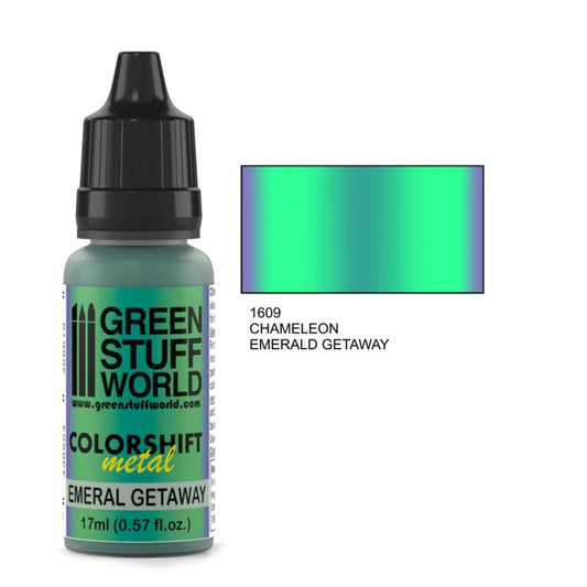 Green Stuff World – Chameleon-Metallfarbe – Emerald Getaway