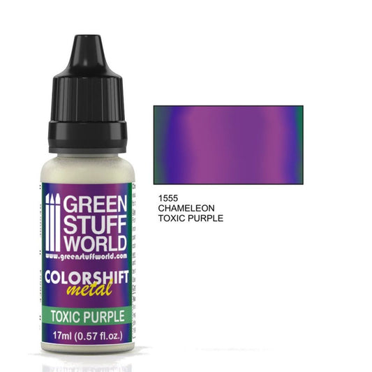 Green Stuff World – Chameleon-Metallfarbe – Toxic Purple 1555 – 1 Stück