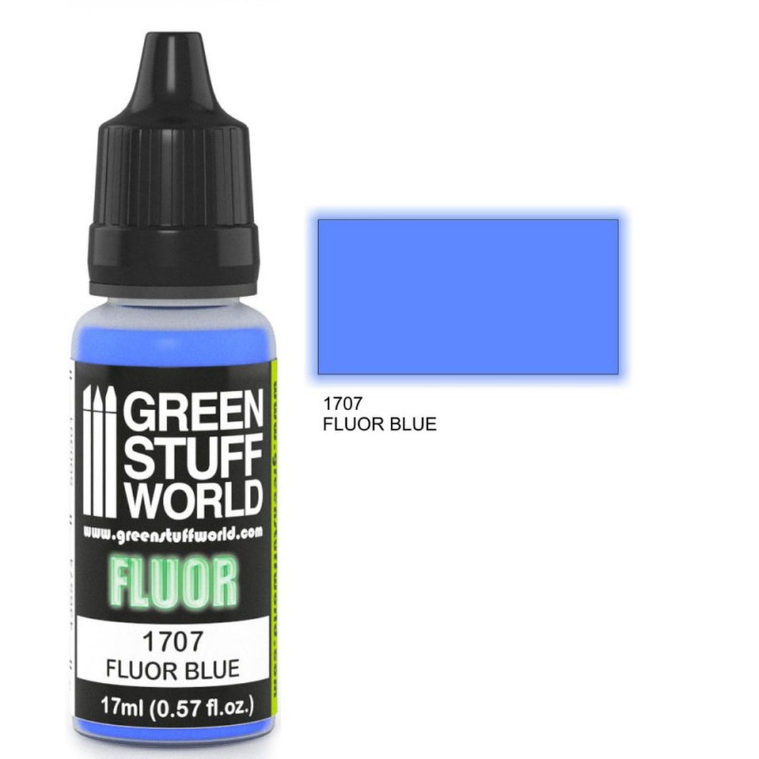 Green Stuff World – Fluorfarbe – Blau – 17 ml