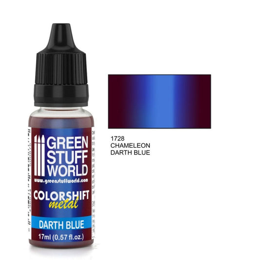 Green Stuff World – Chamäleon-Metallfarbe – Darth Blue – 1 Stück