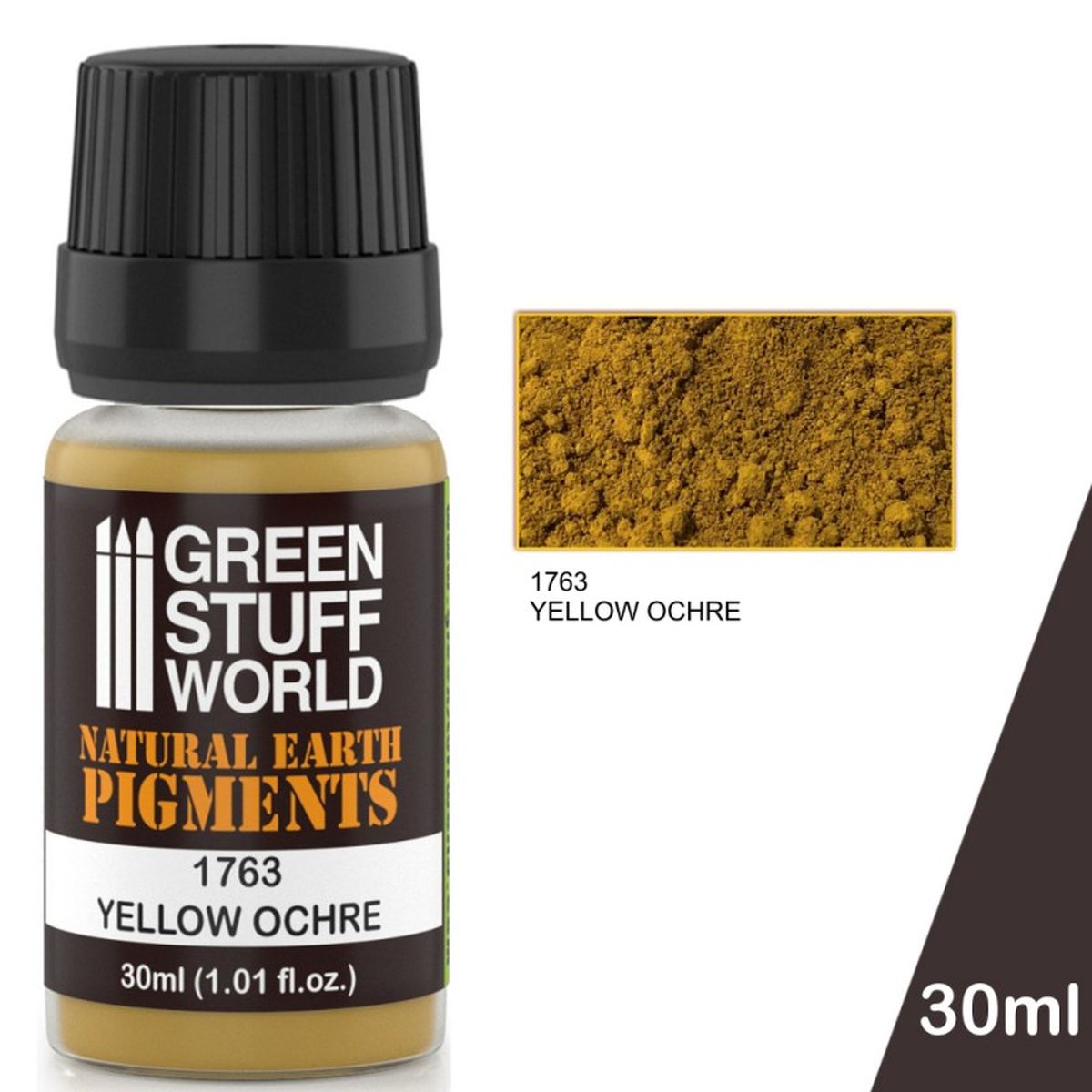 Green Stuff World – Pigment – Yellow Ochre – 30 ml