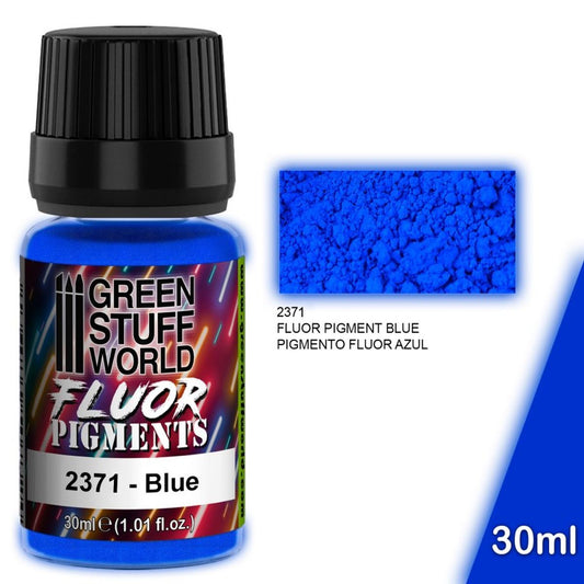 Green Stuff World – Fluoreszierendes Pigment – Fluor Blau, 30 ml