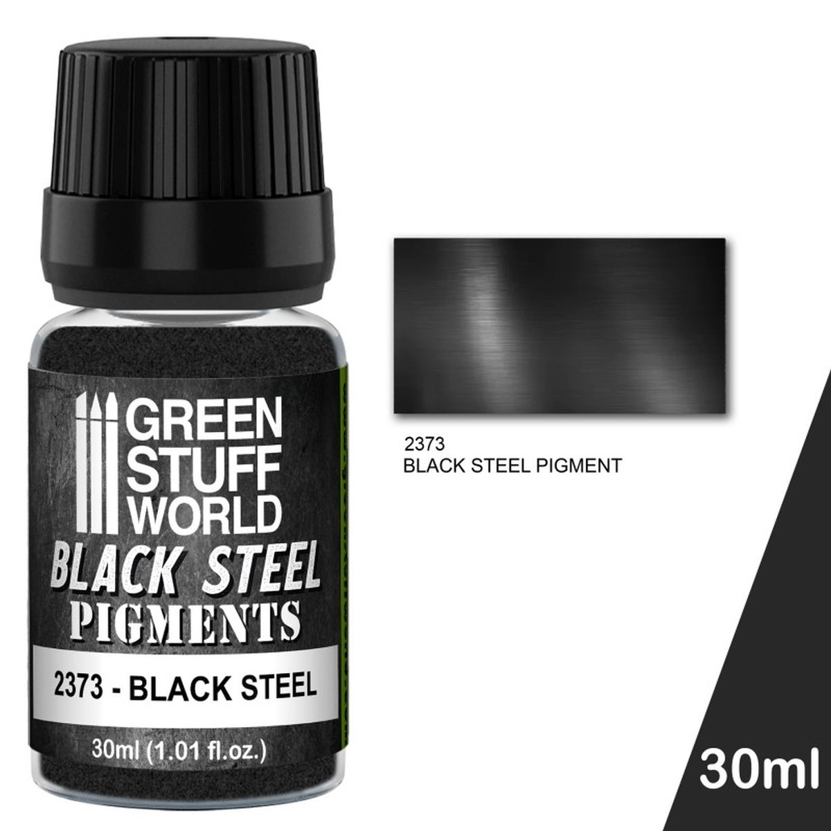 Green Stuff World – Pigment – Black Steel – 30 ml