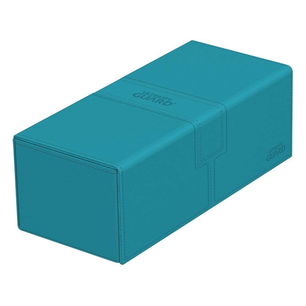 Ultimate Guard – Twin Flip'n'Tray 266+ Xenoskin Petrolblau