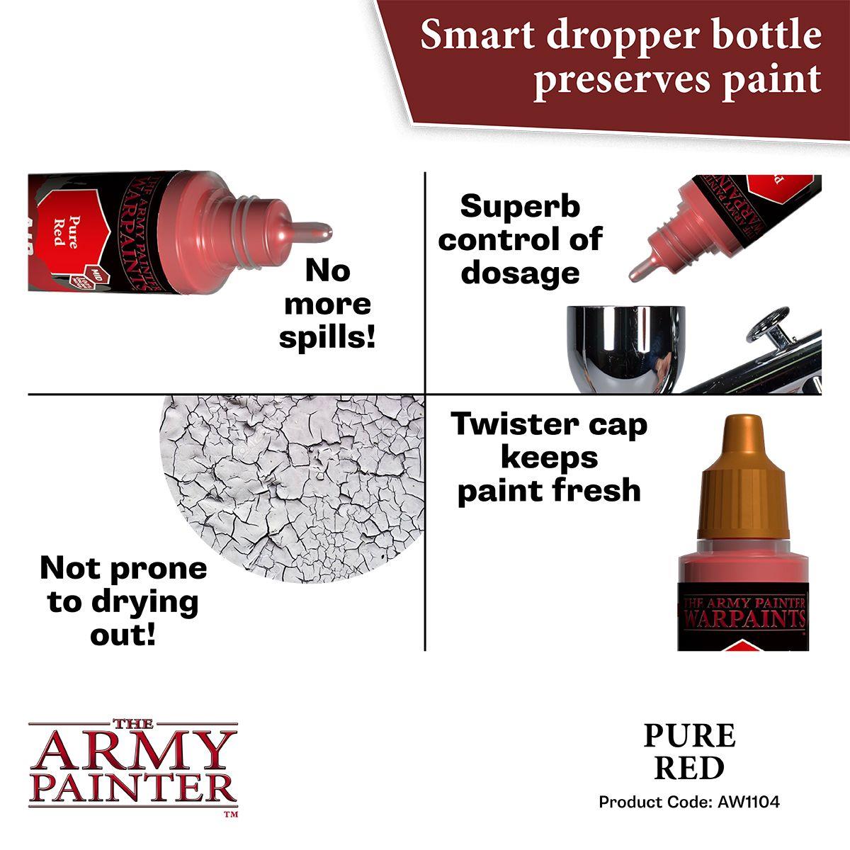 The Army Painter – Warpaints Air Pure Red – 18 ml