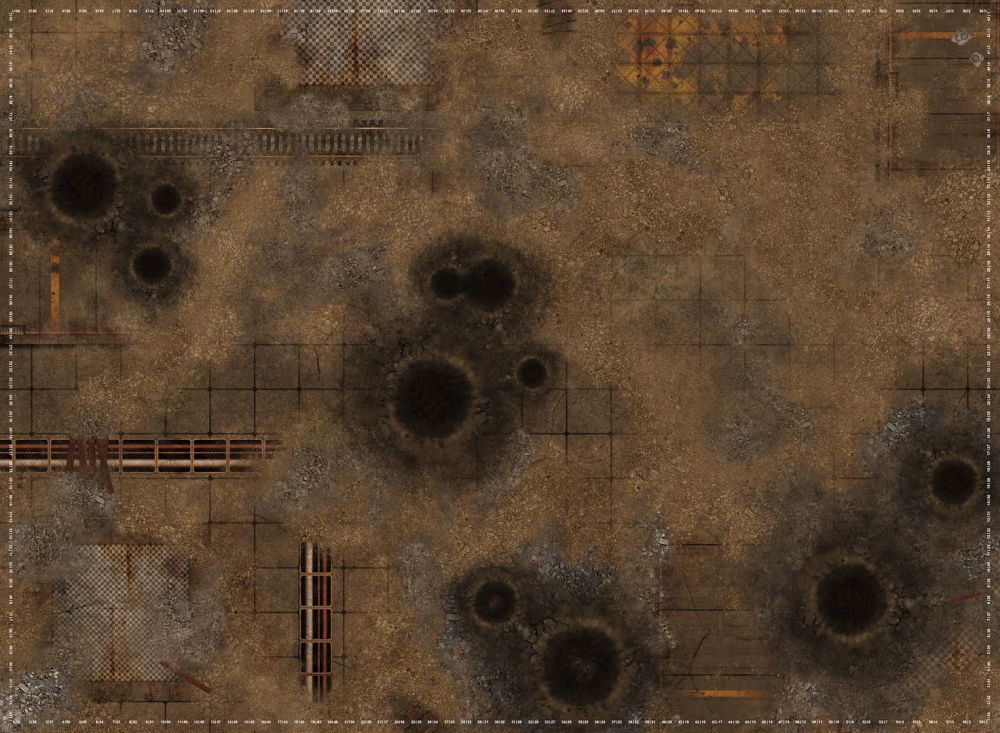 44"x60" Double Sided: Measures - Quarantine and Fallout with Carry Bag