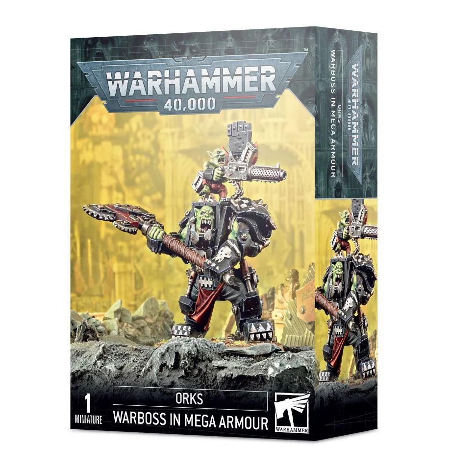 Ork Waaaghboss in Mega Armour