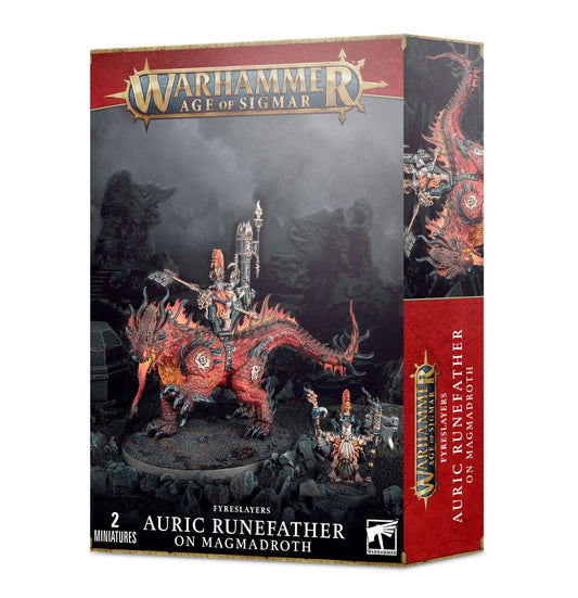 Auric Runefather auf Magmadroth