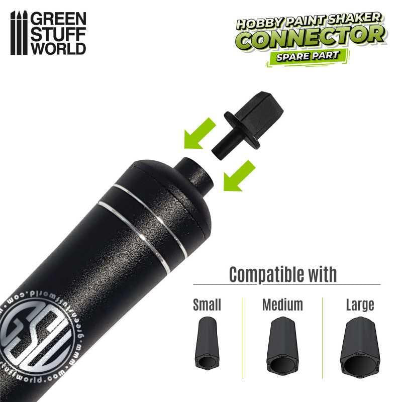 Green Stuff World – Connector for Rotary Paint Mixers – 1 Piece