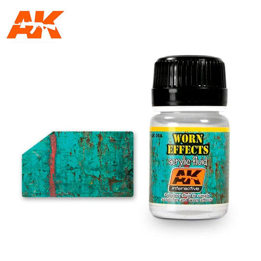 AK Interactive – Worn Effects Acrylic Fluid – 35 ml