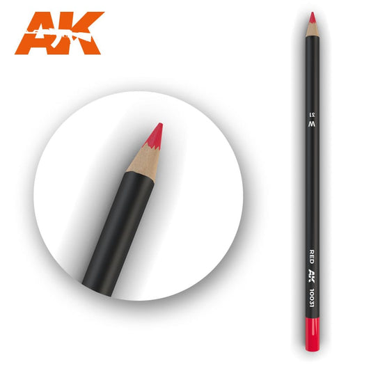 AK Interactive – Weathering Pencil Red – 17 cm
