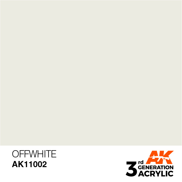 AK Interactive – 3GEN Offwhite – 18 ml