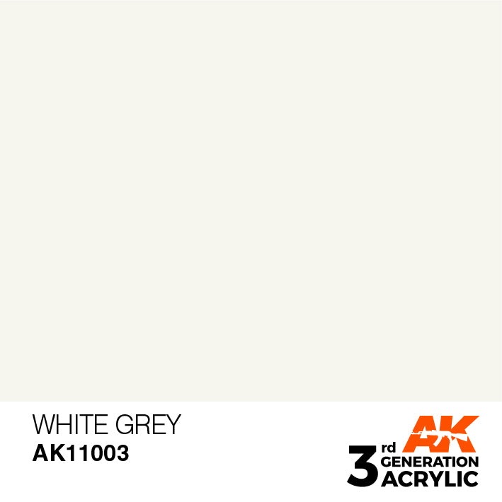 AK Interactive – 3GEN White Grey – 18 ml