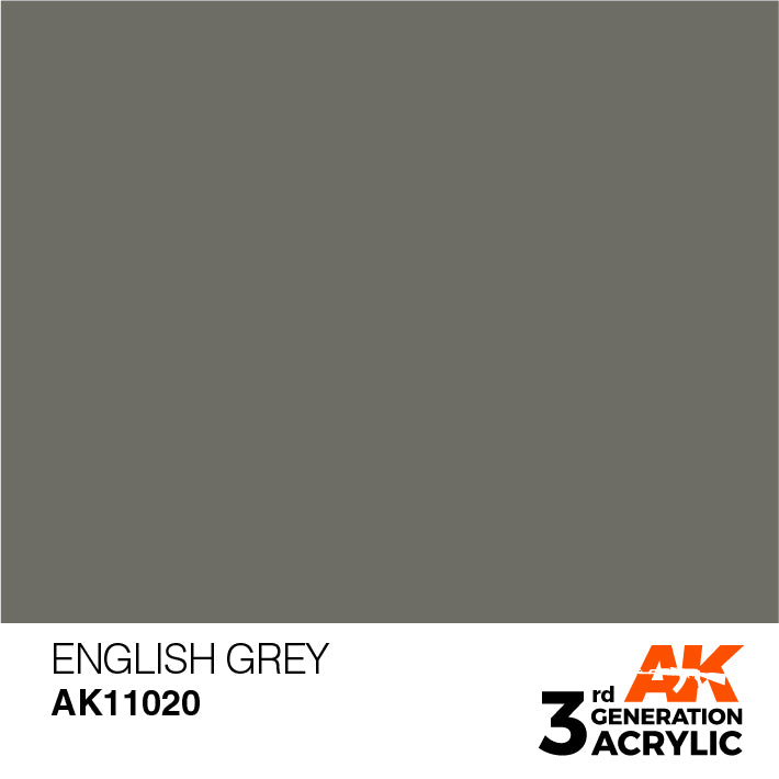 AK Interactive – 3GEN English Grey – 18 ml