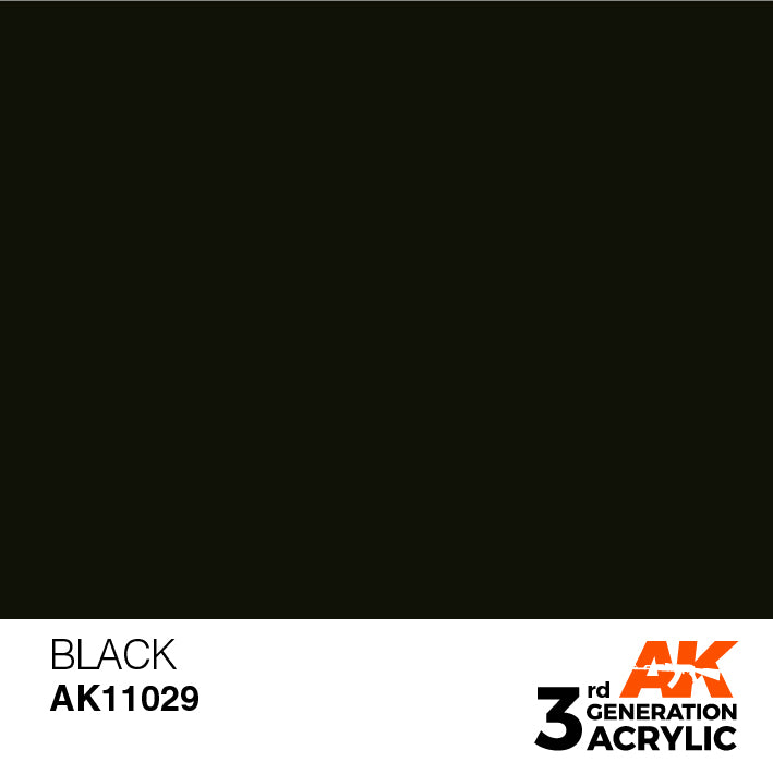 AK Interactive – 3GEN Black Intense – 18 ml