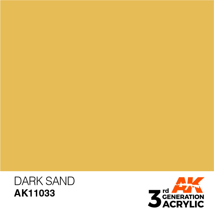 AK Interactive – 3GEN Dark Sand – 18 ml
