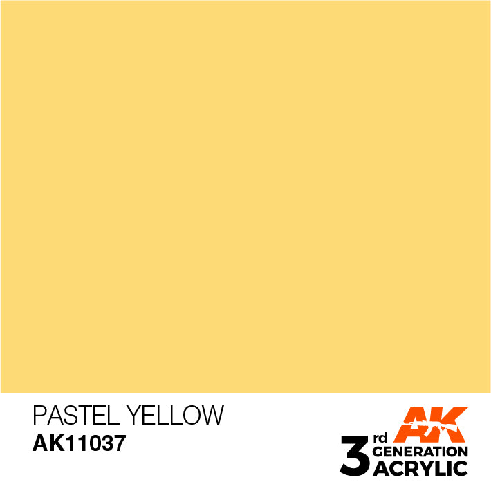 AK Interactive – 3GEN Pastel Yellow – 18 ml