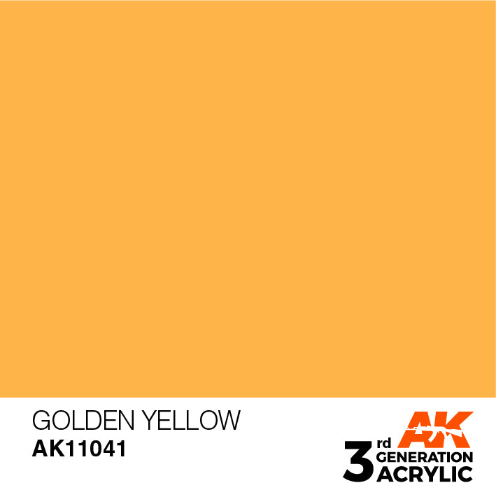 AK Interactive – 3GEN Golden Yellow – 18 ml