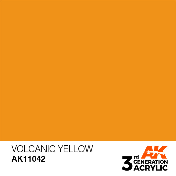 AK Interactive – 3GEN Volcanic Yellow – 18 ml